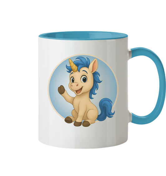 Aurelio - Der schnelle Wirbelwind - Winken - Tasse zweifarbig