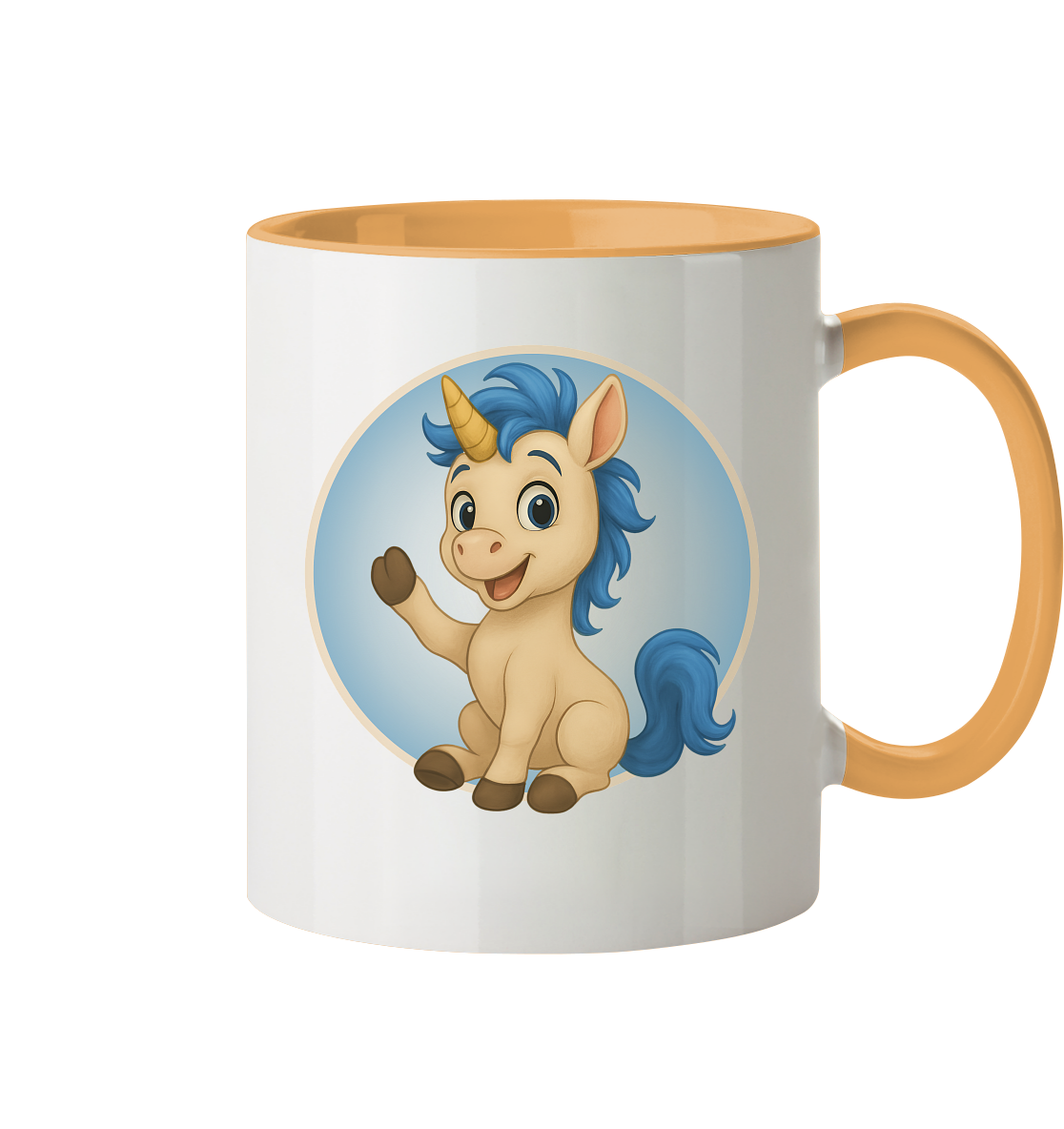 Aurelio - Der schnelle Wirbelwind - Winken - Tasse zweifarbig