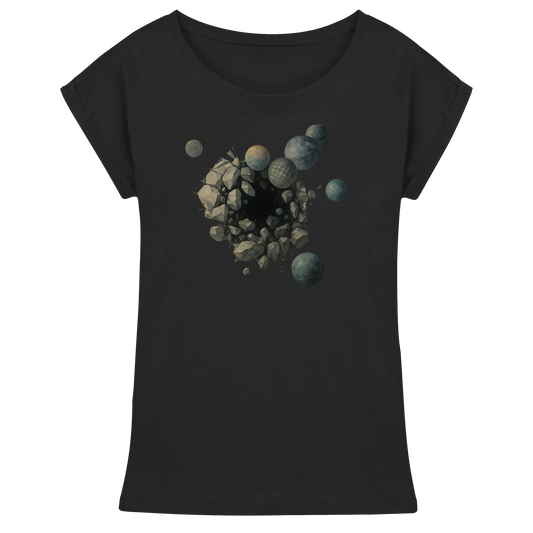 r.p.art - "Durchbruch"  - Womens Extended Shoulder T-Shirt