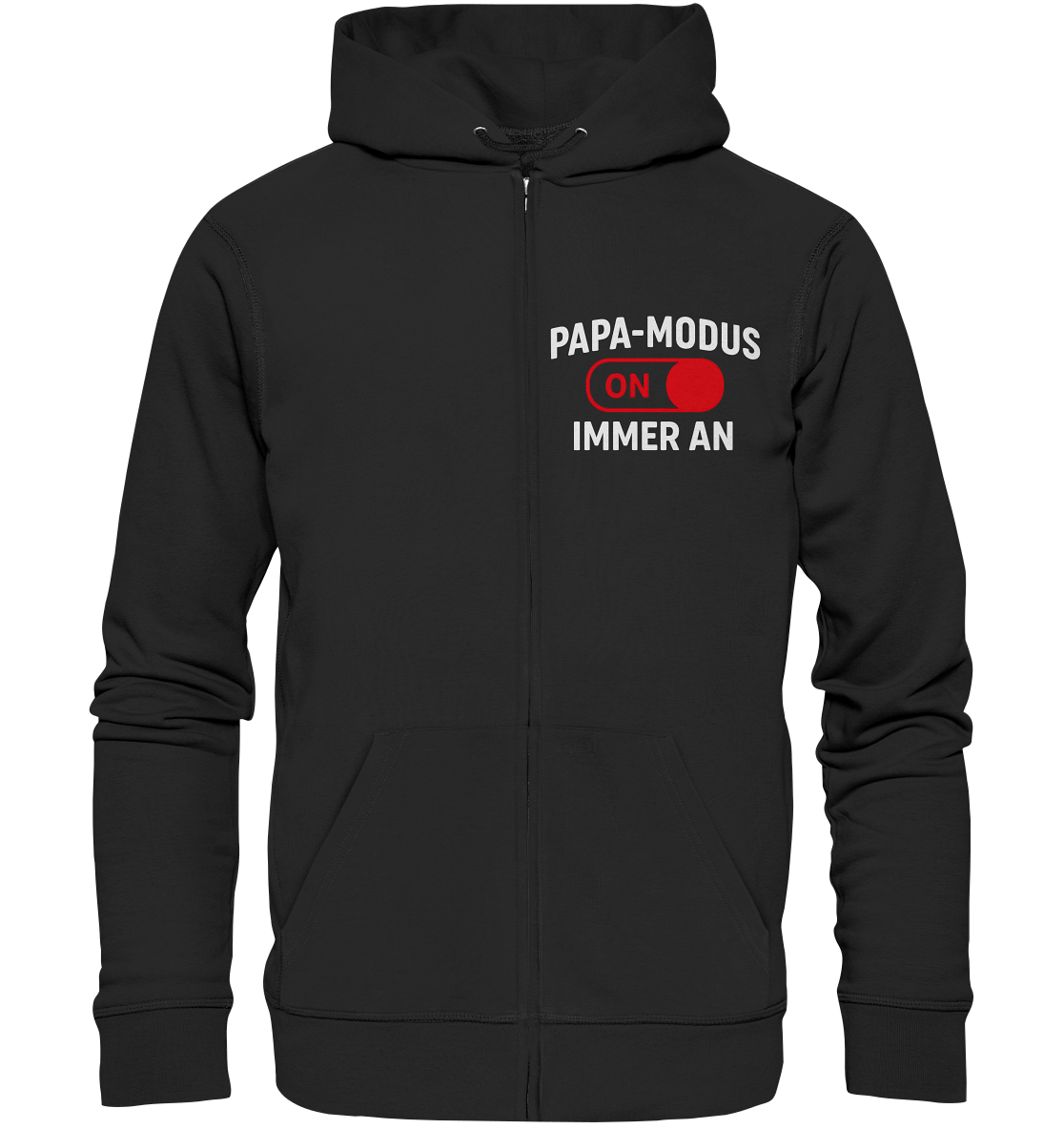 Papa-Modus On - Rot - Zipper